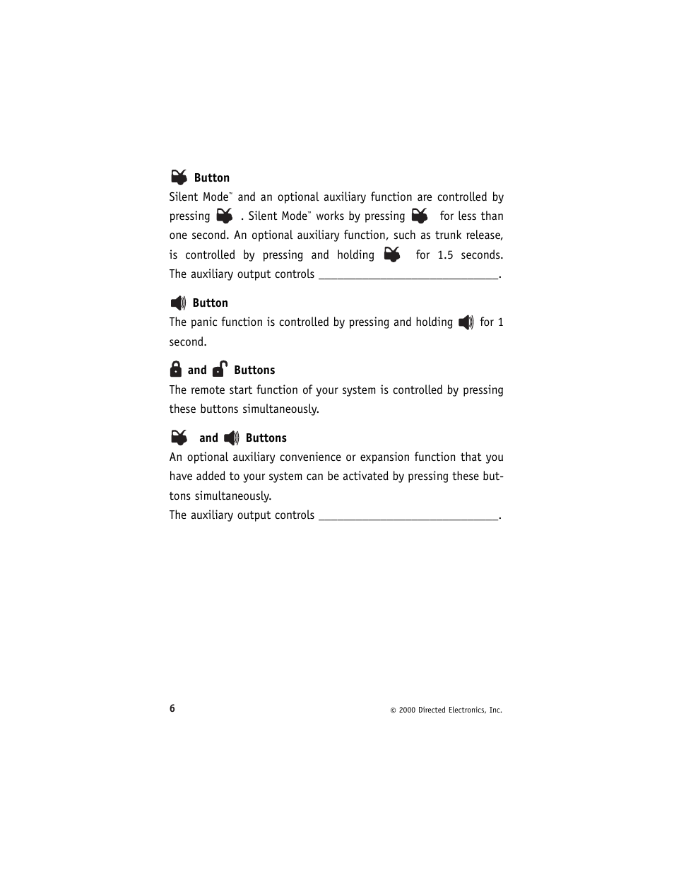 Avital 3300 User Manual | Page 10 / 40