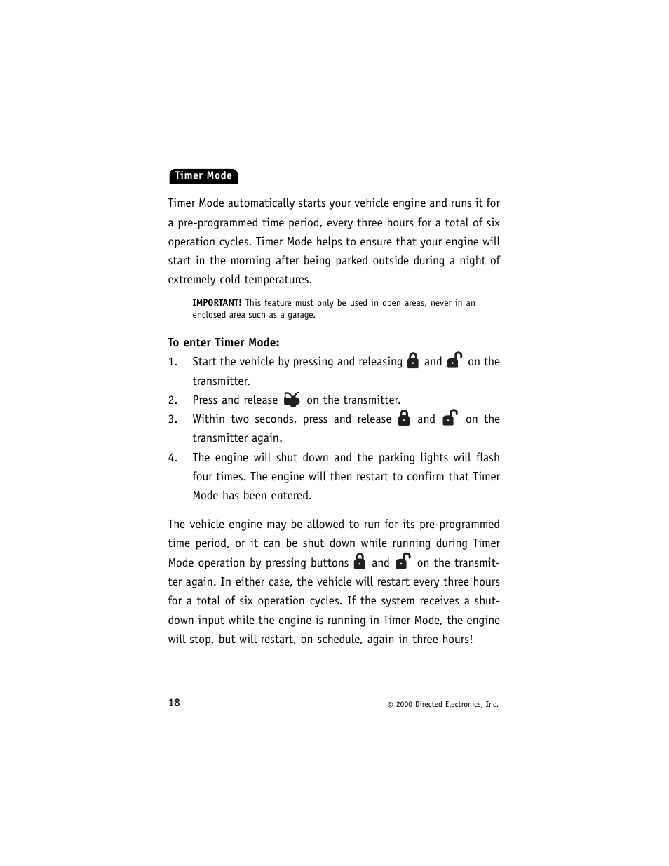 Avital 3300 User Manual | Page 22 / 40