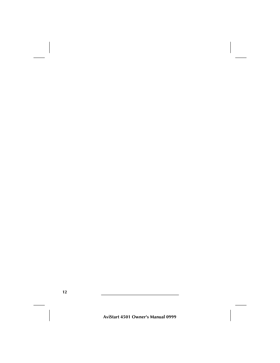 Avital AVISTART 4501 User Manual | Page 14 / 16