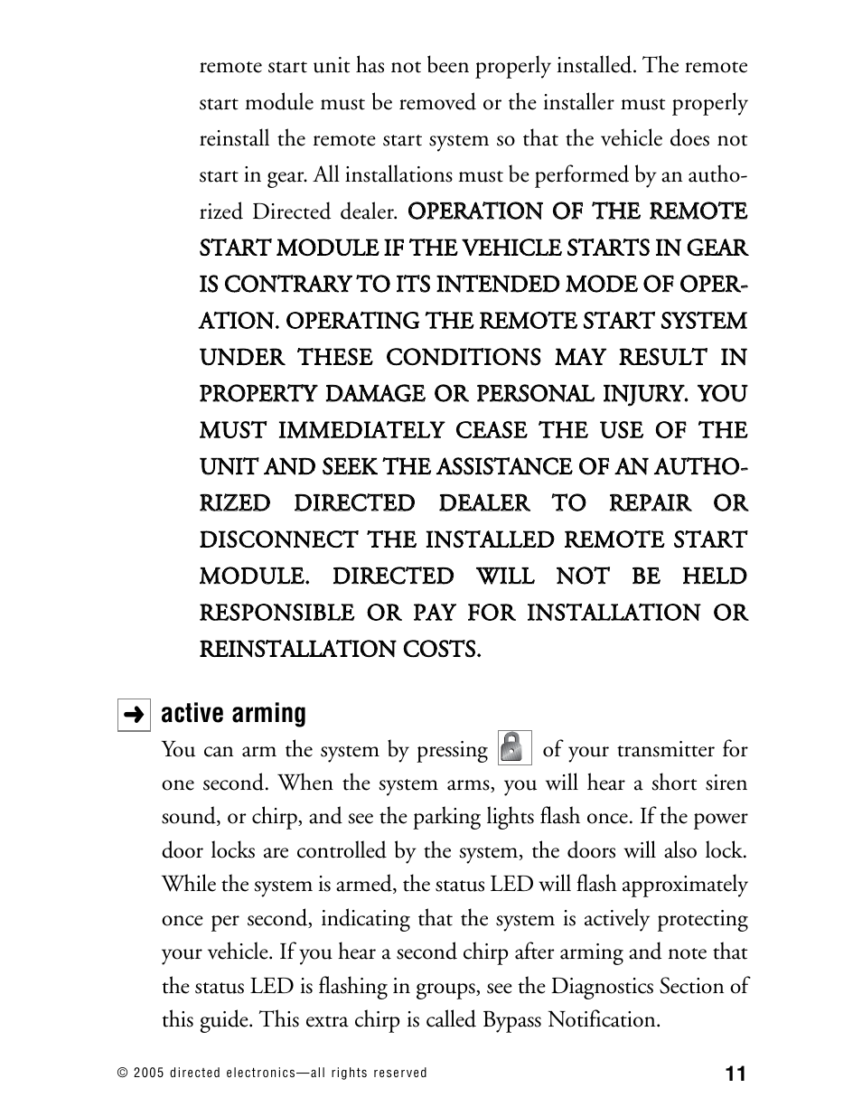 Avital Model 4300 User Manual | Page 14 / 45