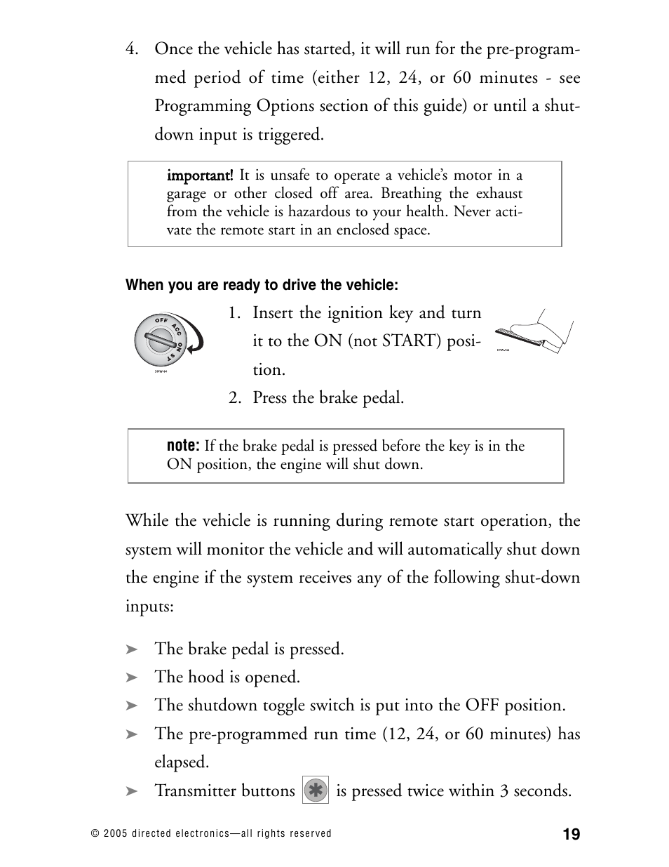 Avital Model 4300 User Manual | Page 22 / 45