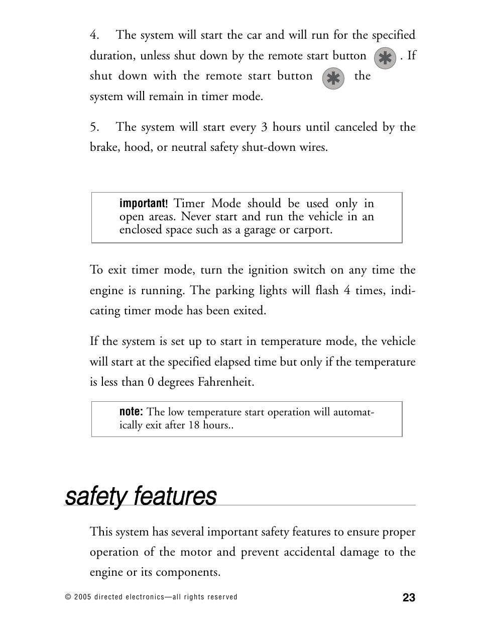 Ssa affe ettyy ffe ea attu urre ess | Avital Model 4300 User Manual | Page 26 / 45