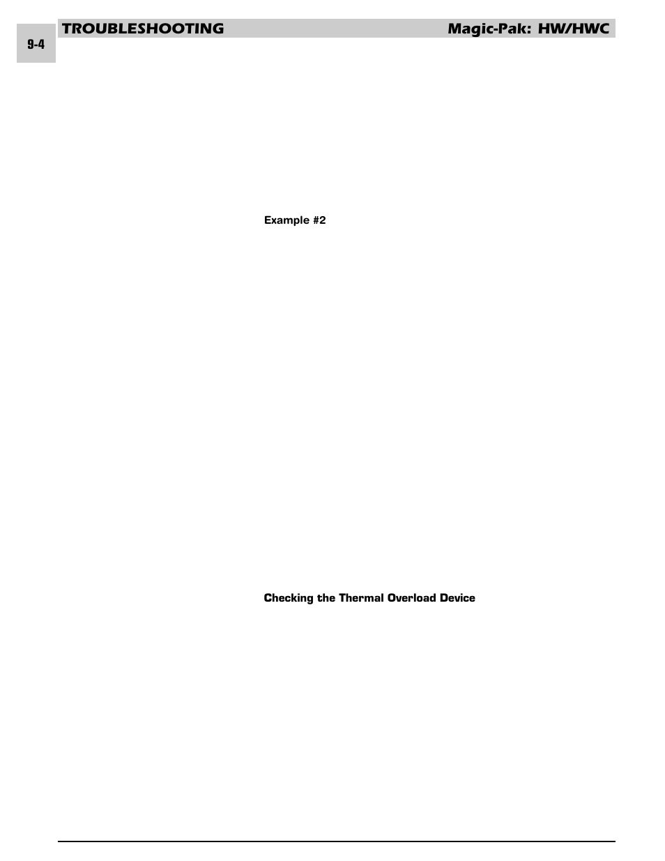 Troubleshooting magic-pak: hw/hwc | Armstrong World Industries HWC PREMIER 183 User Manual | Page 189 / 196