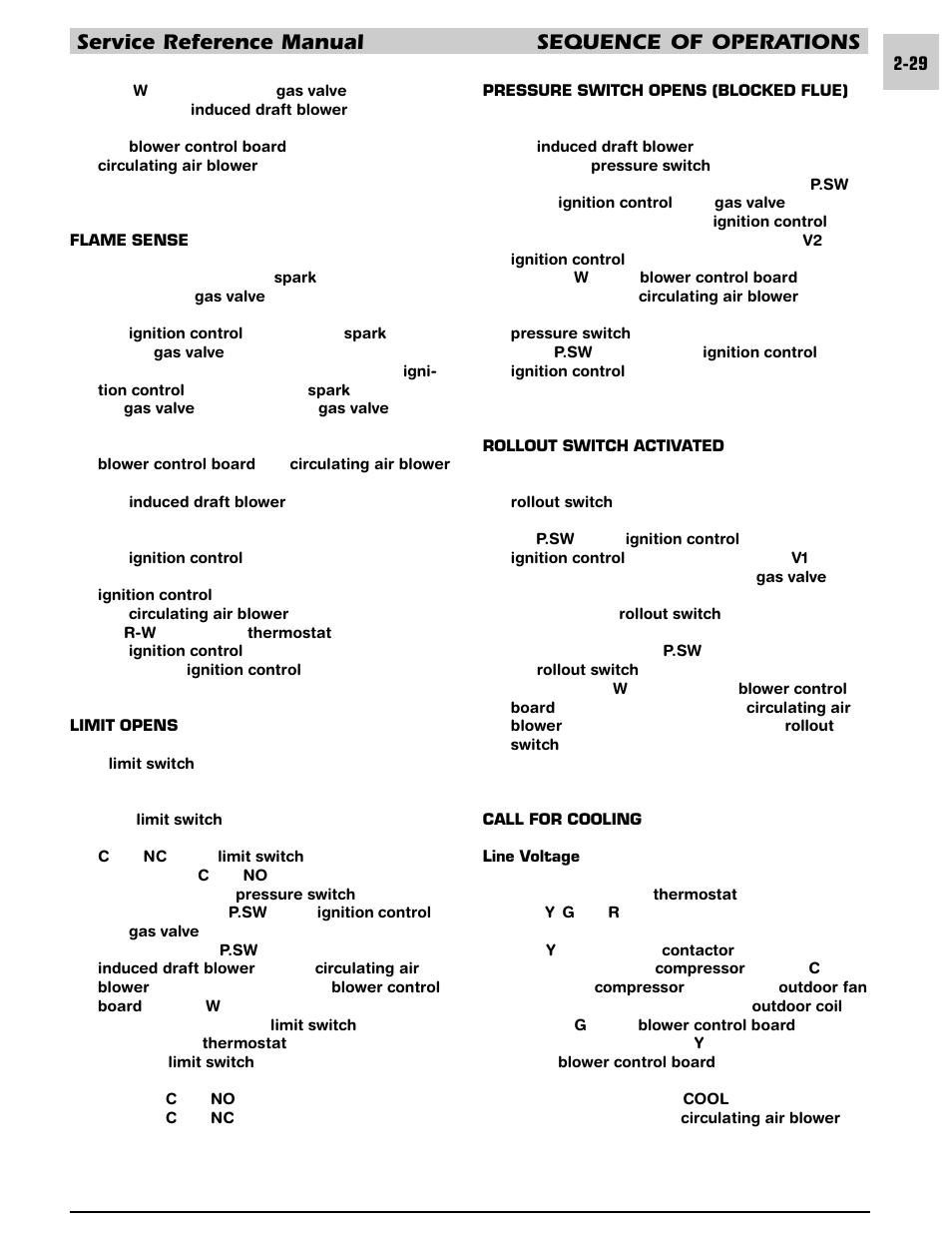 Service reference manual sequence of operations | Armstrong World Industries HWC PREMIER 183 User Manual | Page 39 / 196