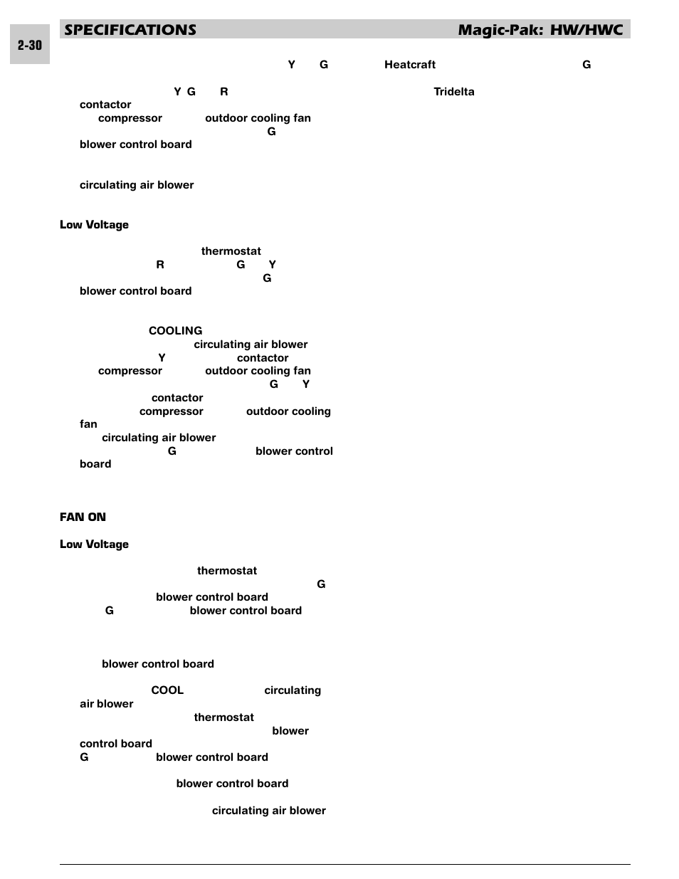 Specifications magic-pak: hw/hwc | Armstrong World Industries HWC PREMIER 183 User Manual | Page 40 / 196