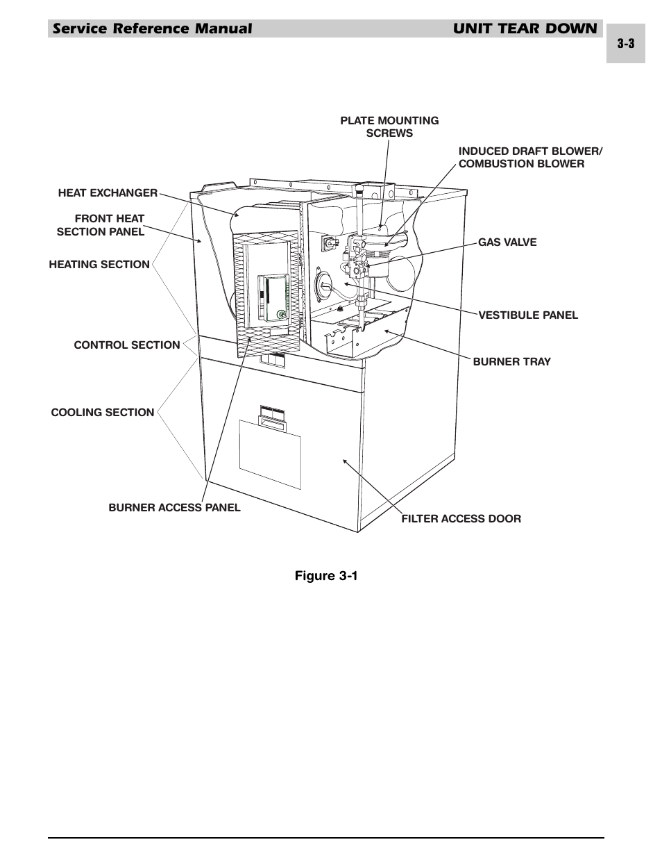 Service reference manual unit tear down | Armstrong World Industries HWC PREMIER 183 User Manual | Page 52 / 196