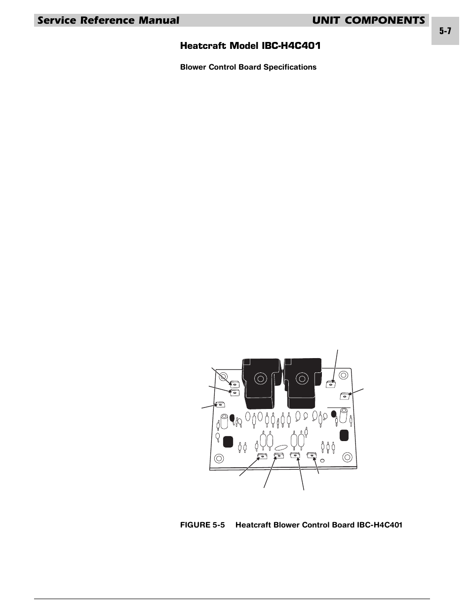 Service reference manual unit components, Heatcraft model ibc-h4c401 | Armstrong World Industries HWC PREMIER 183 User Manual | Page 70 / 196