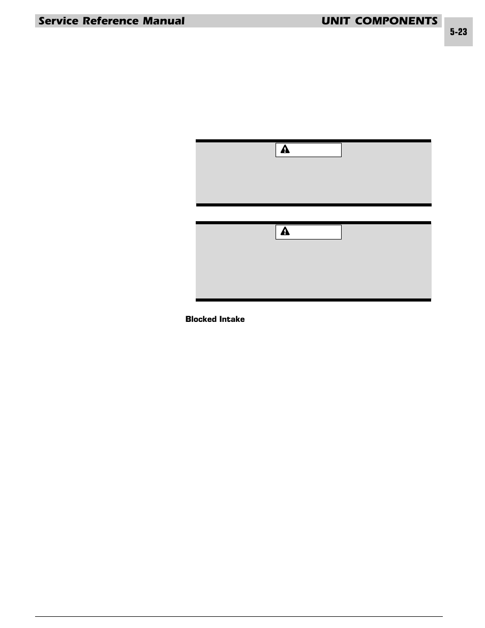 Service reference manual unit components | Armstrong World Industries HWC PREMIER 183 User Manual | Page 86 / 196