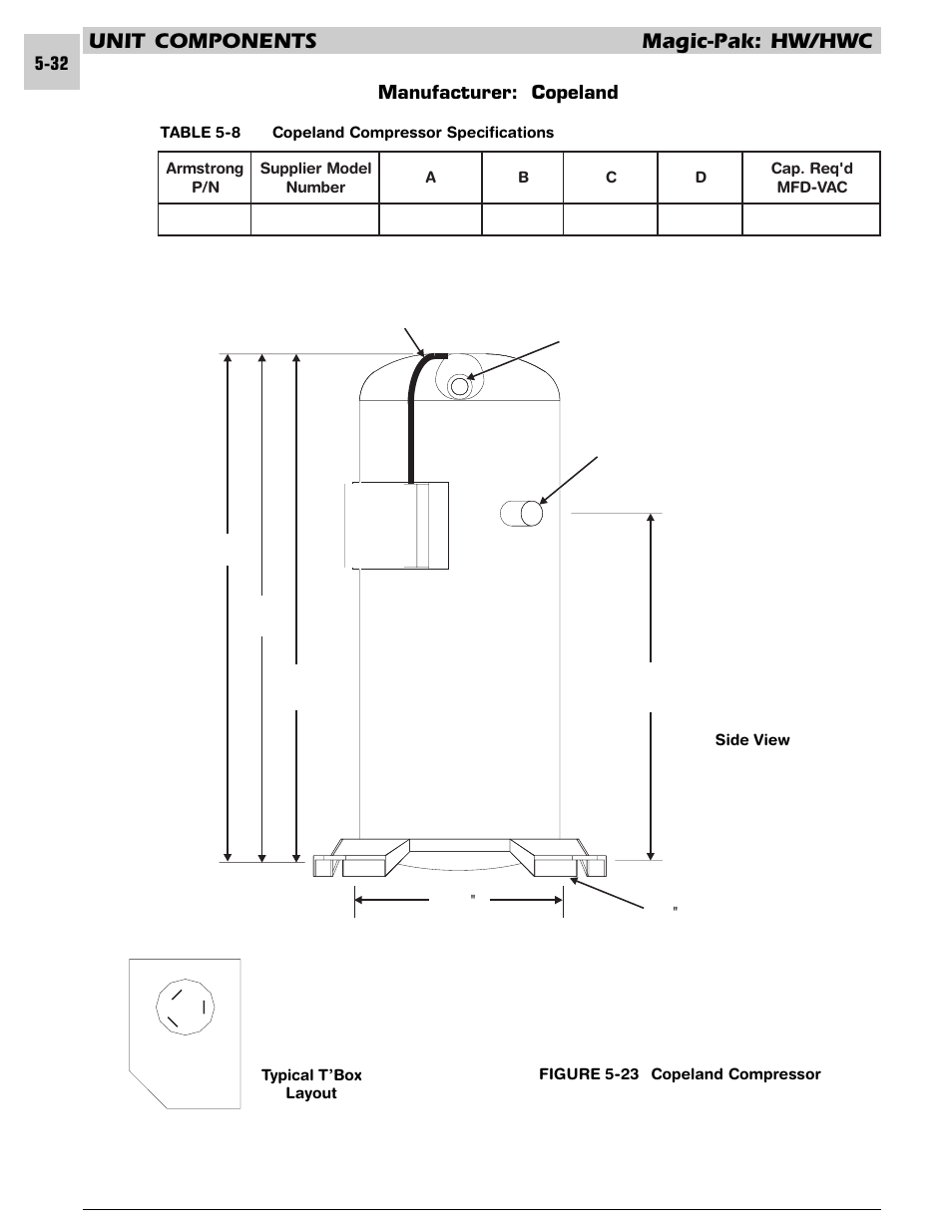 Unit components magic-pak: hw/hwc | Armstrong World Industries HWC PREMIER 183 User Manual | Page 95 / 196
