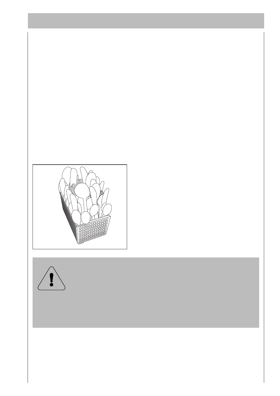 Cutlery basket | AEG FAVORIT 403 User Manual | Page 19 / 32