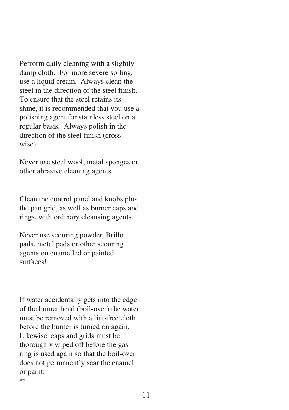 AEG 3531 WK-M GB 949600835 User Manual | Page 11 / 24