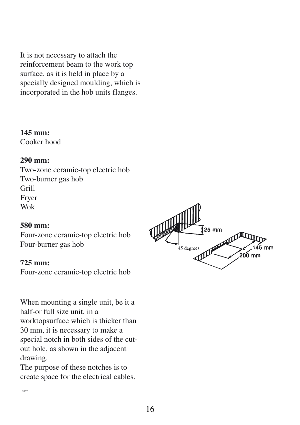 AEG 3531 WK-M GB 949600835 User Manual | Page 16 / 24