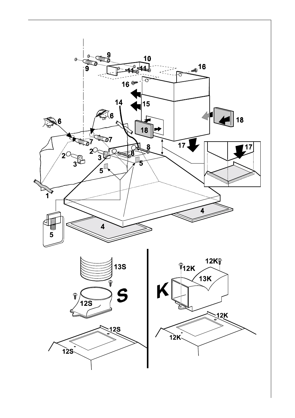 AEG DK 1190 User Manual | Page 17 / 18
