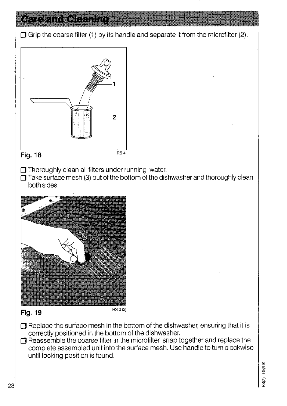AEG OKO_FAVORIT 3220 User Manual | Page 28 / 42