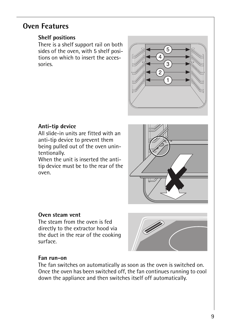 AEG COMPETENCE E3000-1 User Manual | Page 9 / 44