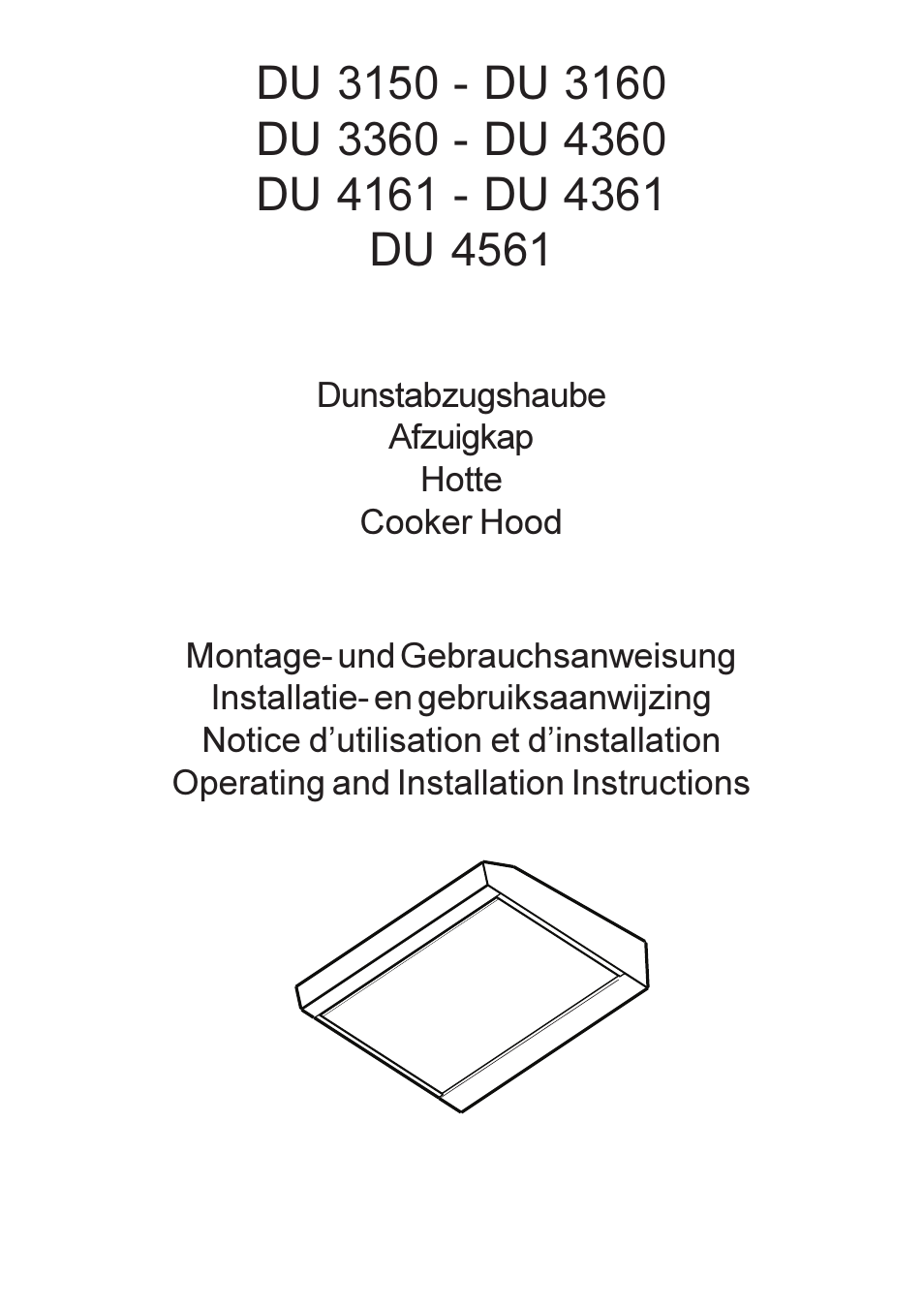 AEG DU 4561 User Manual | 25 pages