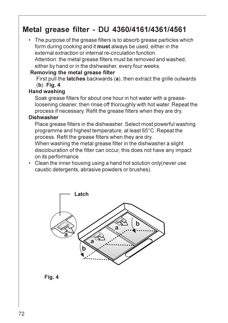 AEG DU 4561 User Manual | Page 13 / 25