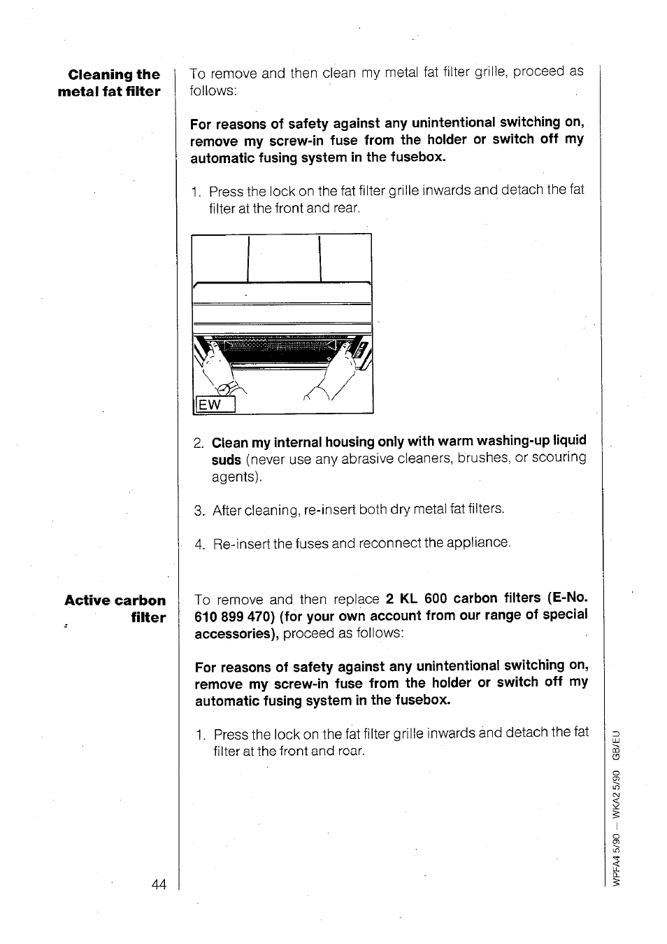 AEG 860 D User Manual | Page 19 / 24