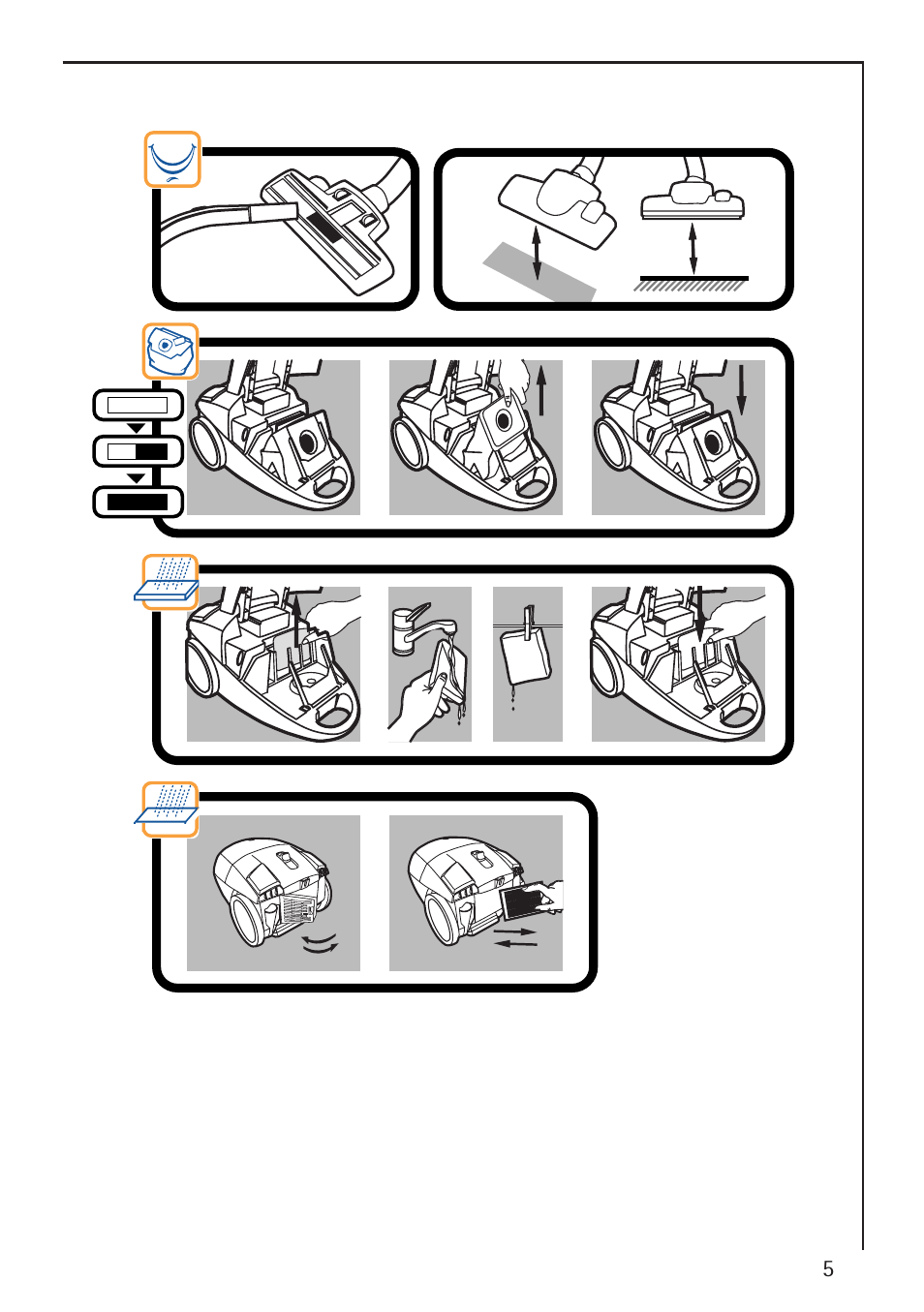 AEG ELECTROLUX 460 User Manual | Page 5 / 9