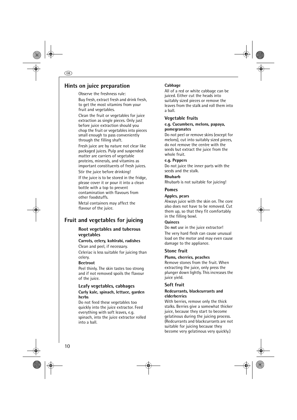 AEG ESF 103.1 User Manual | Page 7 / 9
