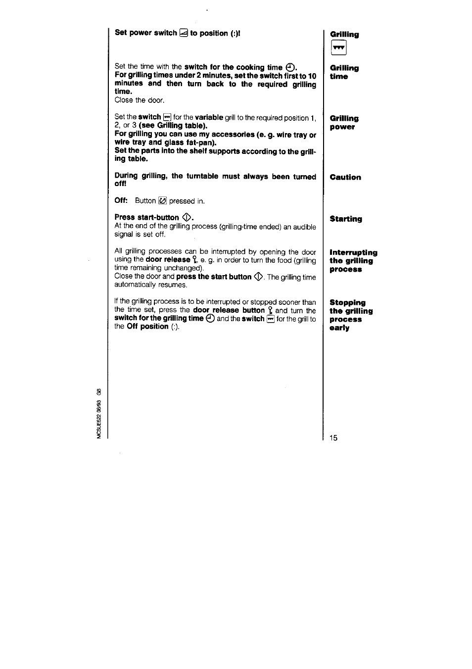 AEG MICROMAT DUO 220 User Manual | Page 15 / 29