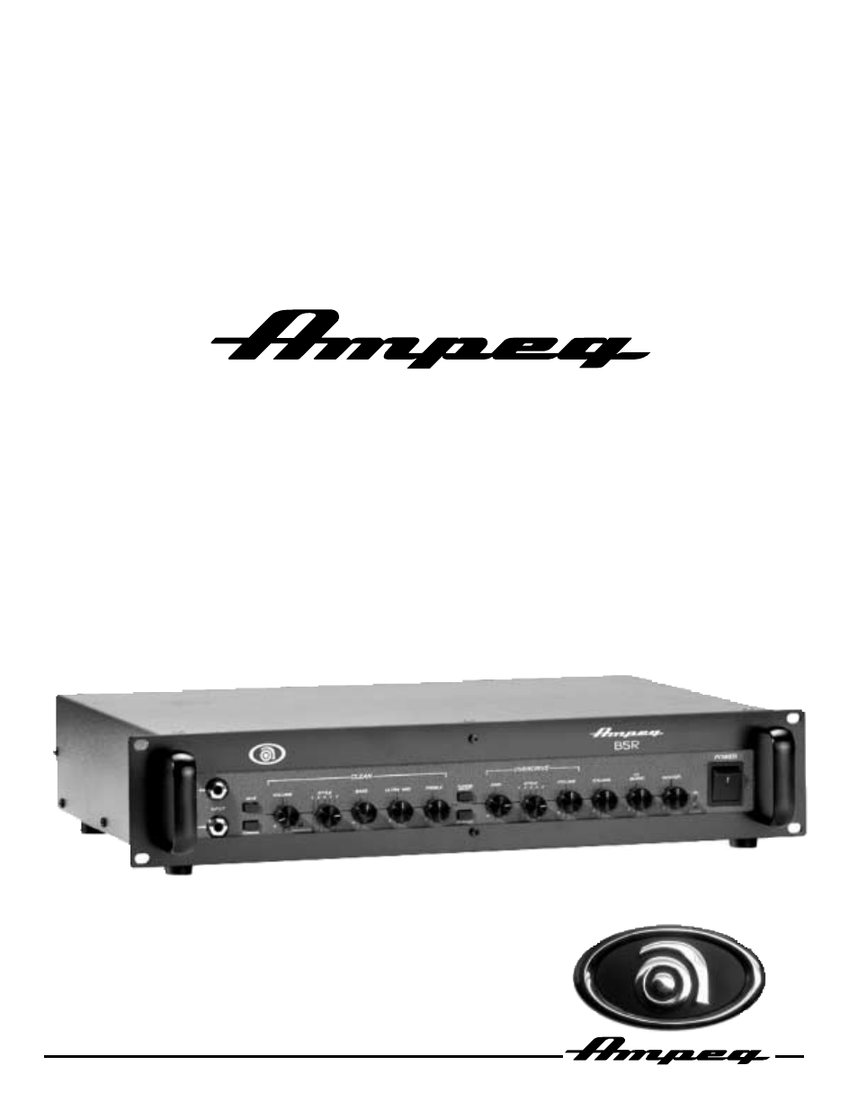 Ampeg B5R User Manual | 8 pages