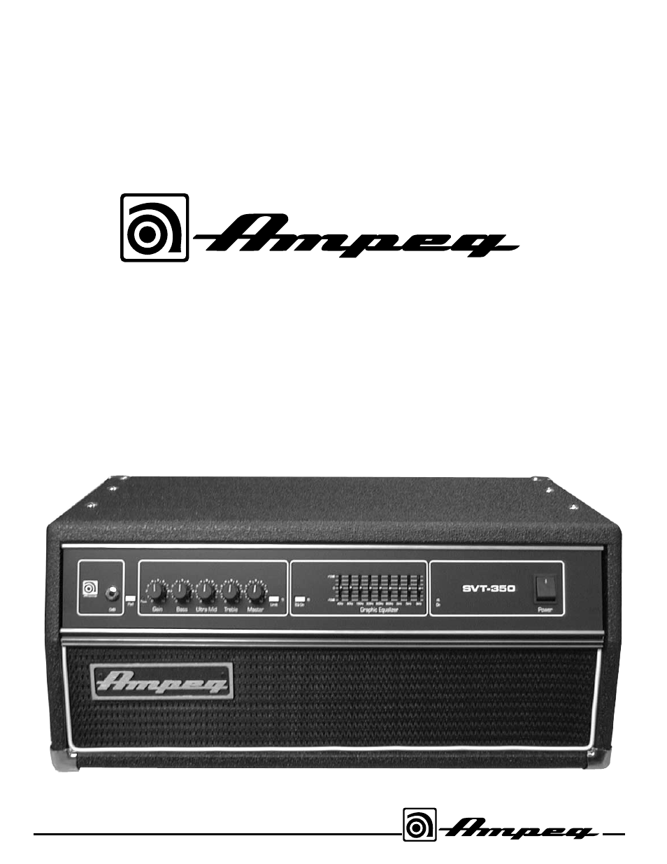 Ampeg SVT-350H User Manual | 8 pages