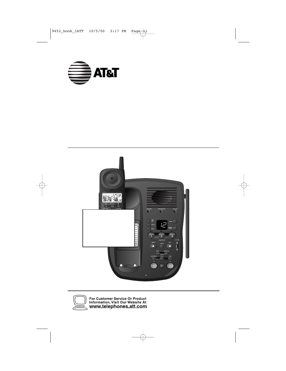 AT&T 9452 User Manual | 36 pages