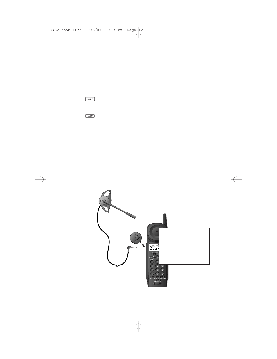 Telephone operation, At the handset | AT&T 9452 User Manual | Page 14 / 36