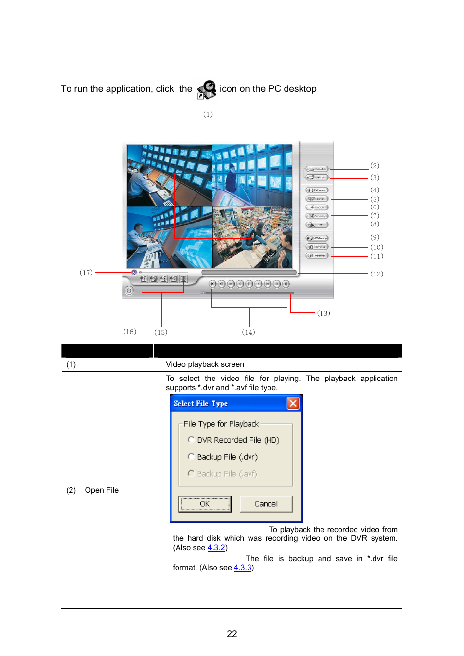 3 running the usb playback console, Running the usb playback console | AVerMedia Technologies EB1504 User Manual | Page 26 / 37