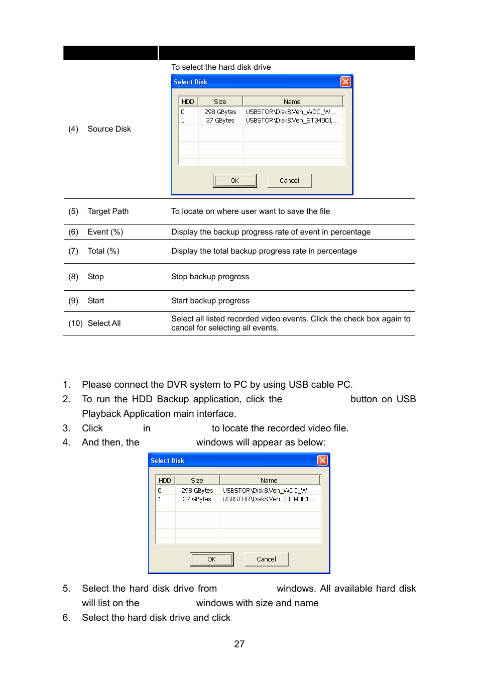 To backup recorded video file, 3 to backup recorded video file | AVerMedia Technologies EB1504 User Manual | Page 31 / 37