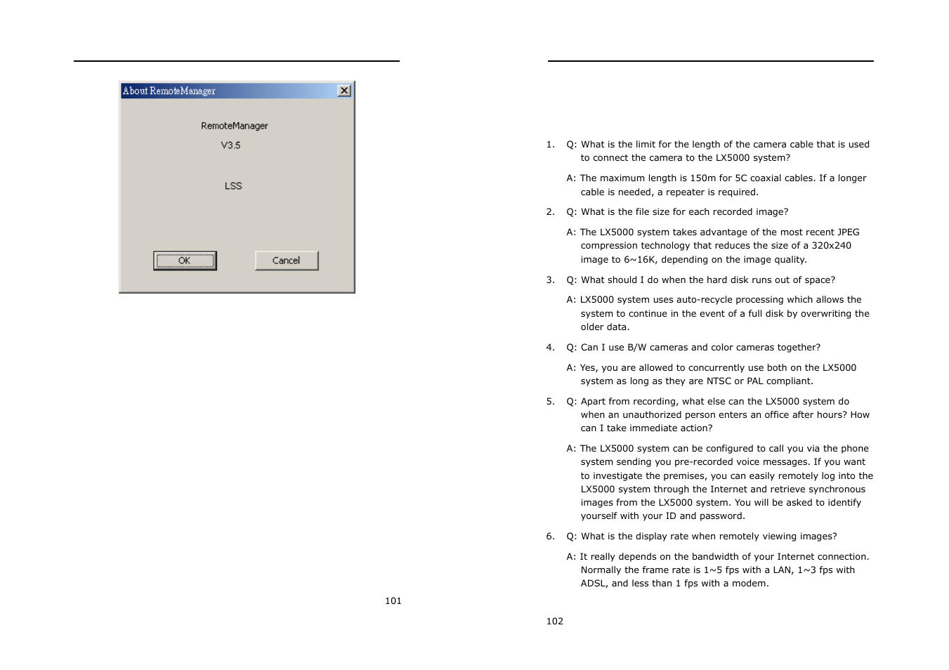 Chapter 7 avermedia faqs | AVerMedia Technologies LX5000 User Manual | Page 51 / 60