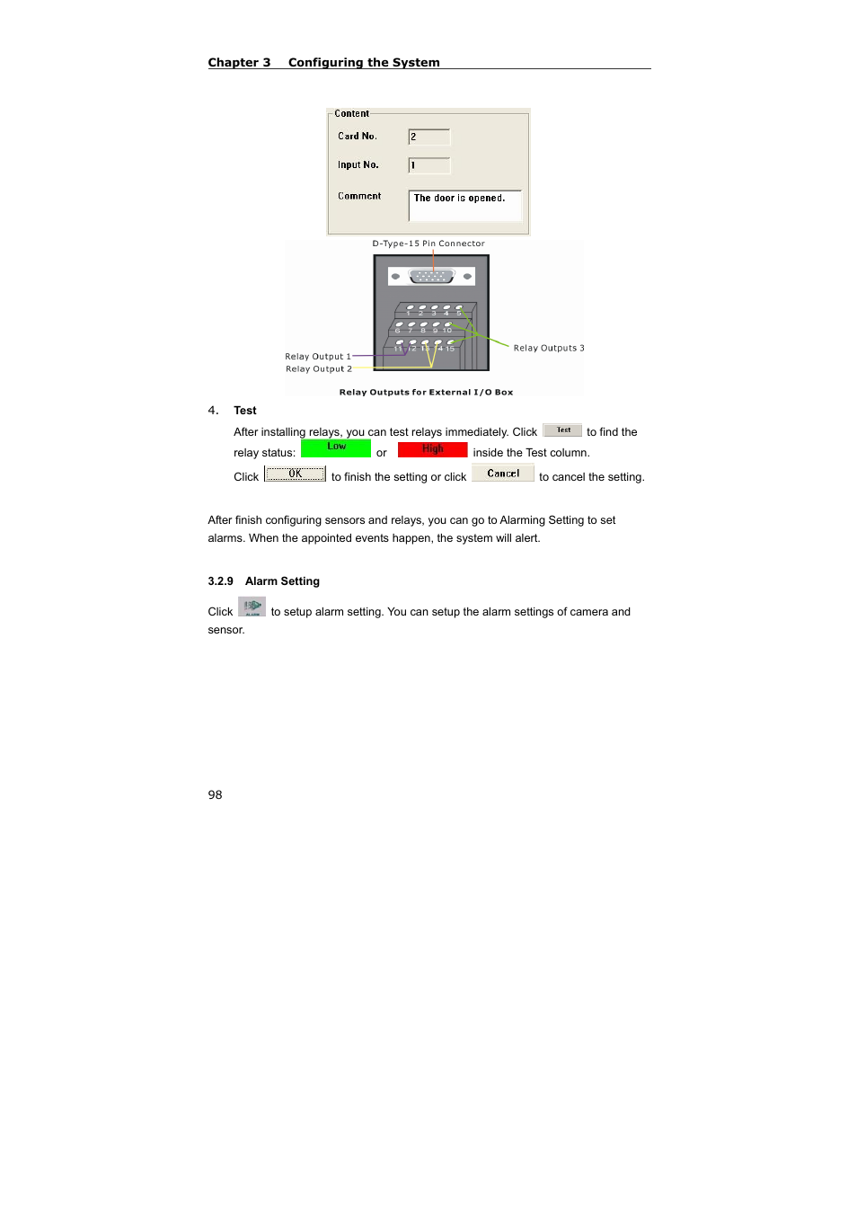 9 alarm setting | AVerMedia Technologies NV 5000 User Manual | Page 97 / 169