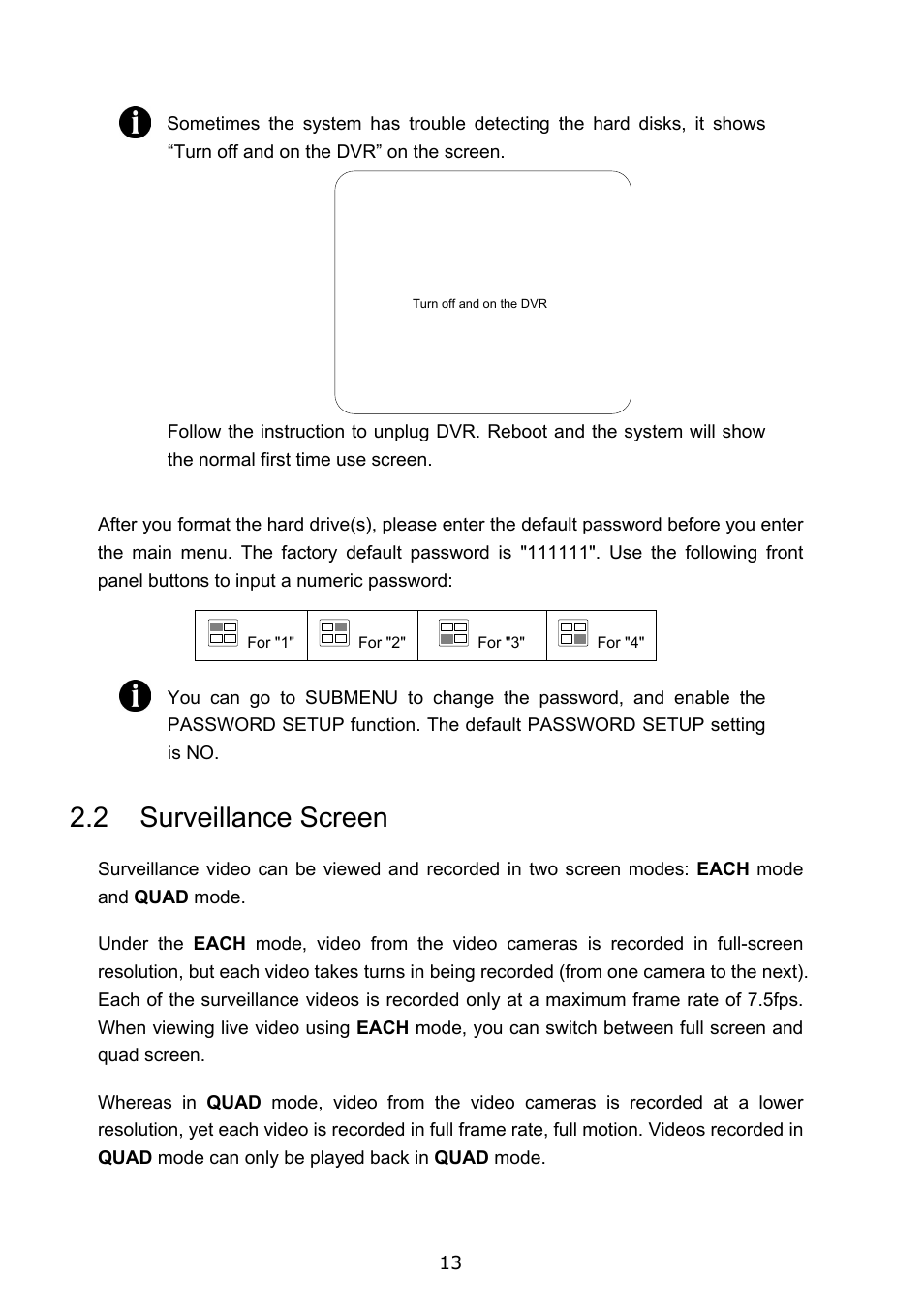 2 surveillance screen | AVerMedia Technologies EB1004 User Manual | Page 16 / 40