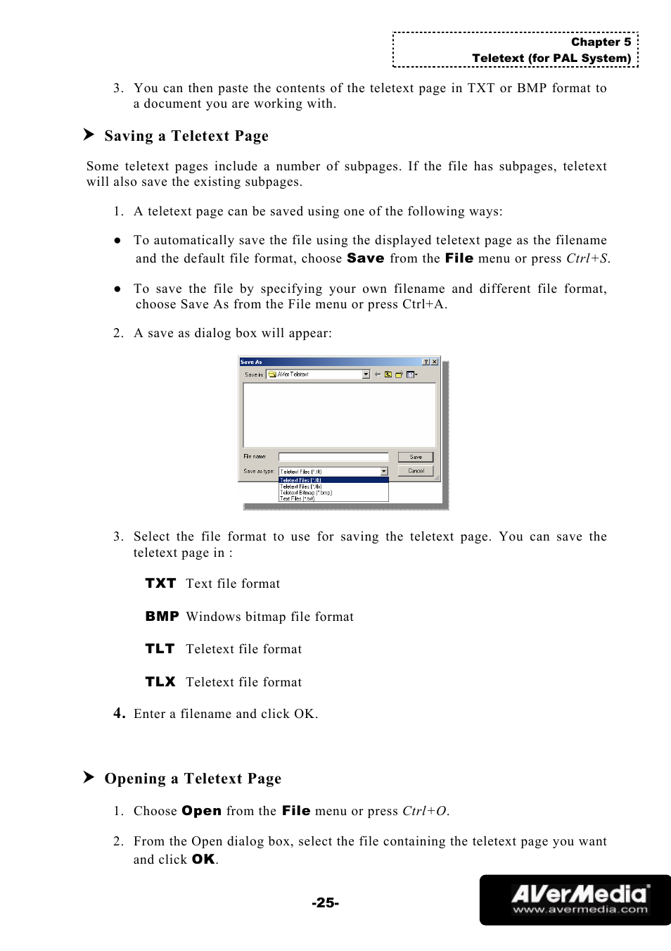 AVerMedia Technologies 1500 MCE User Manual | Page 29 / 58