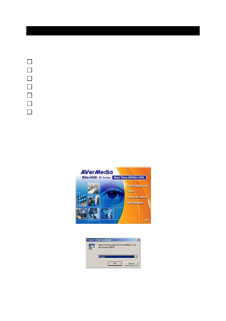 1 recommended system requirements, 2 installing the usb playback console, Chapter 5 | Using usb playback console, Recommended system requirements, Installing the usb playback console, Chapter 5 using usb playback console | AVerMedia Technologies EB1304 User Manual | Page 33 / 44