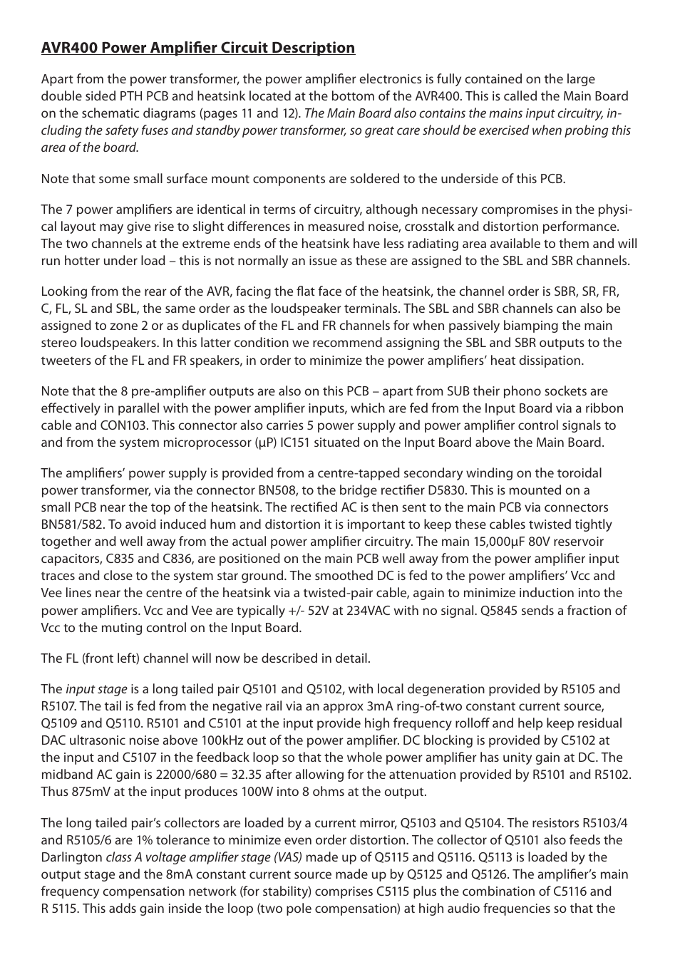 Arcam AVR400 User Manual | Page 6 / 34