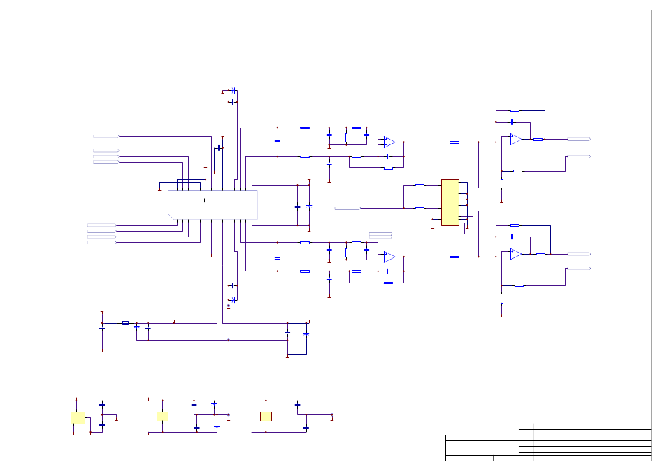 Av8 dac left and right surround, L896ct | Arcam Preamp Processor AV8 User Manual | Page 57 / 147