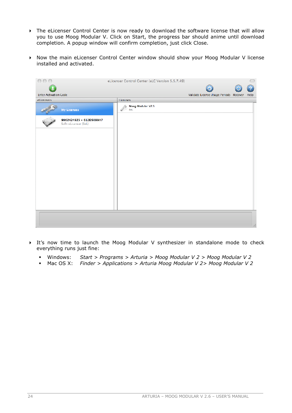 Arturia MOOG MODULAR 2.6 User Manual | Page 24 / 154