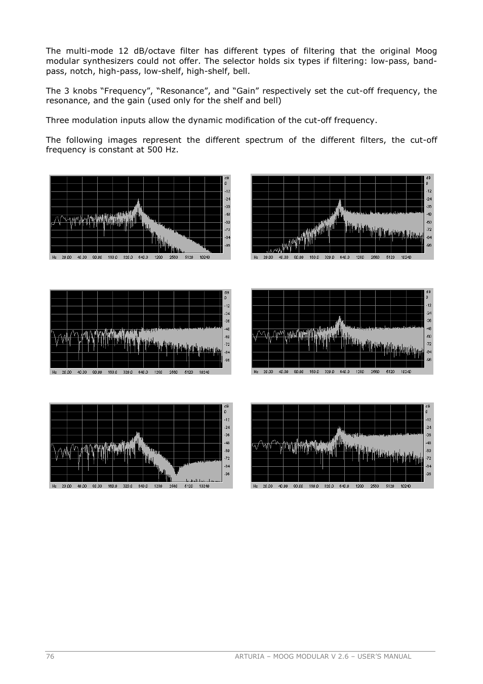 Arturia MOOG MODULAR 2.6 User Manual | Page 76 / 154