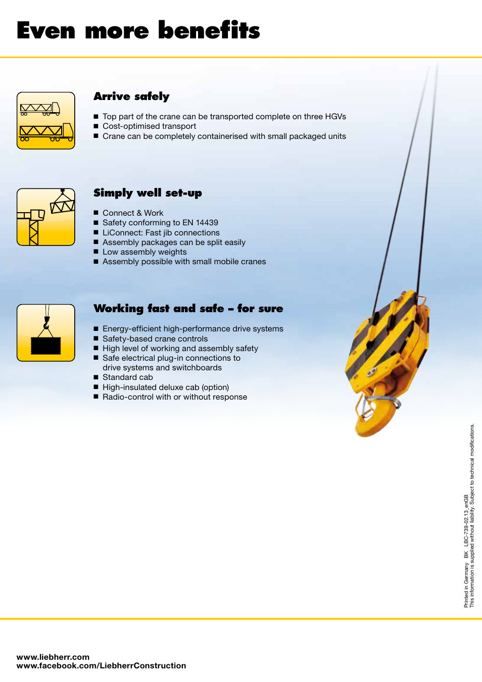 Even more benefits | Liebherr 150 EC-B 6 Litronic User Manual | Page 4 / 4