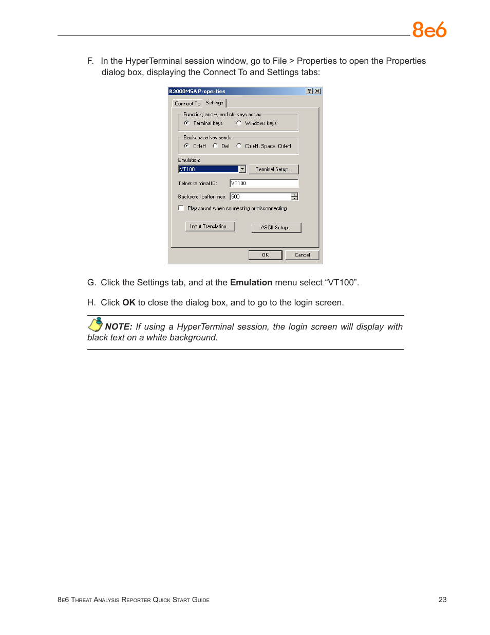 8e6 Technologies TAR MSA-004-004 User Manual | Page 27 / 59