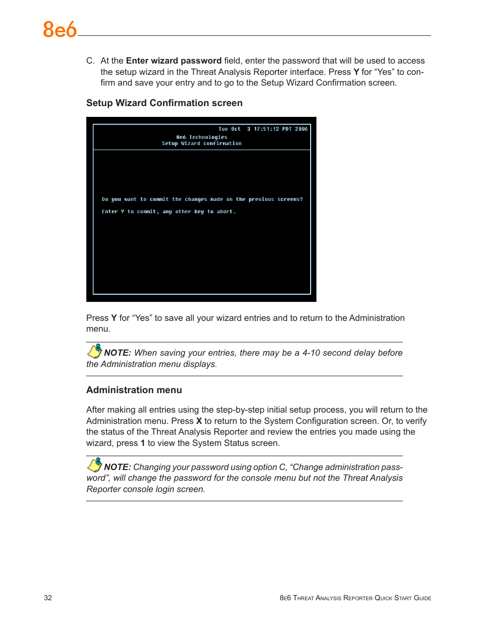 8e6 Technologies TAR MSA-004-004 User Manual | Page 36 / 59