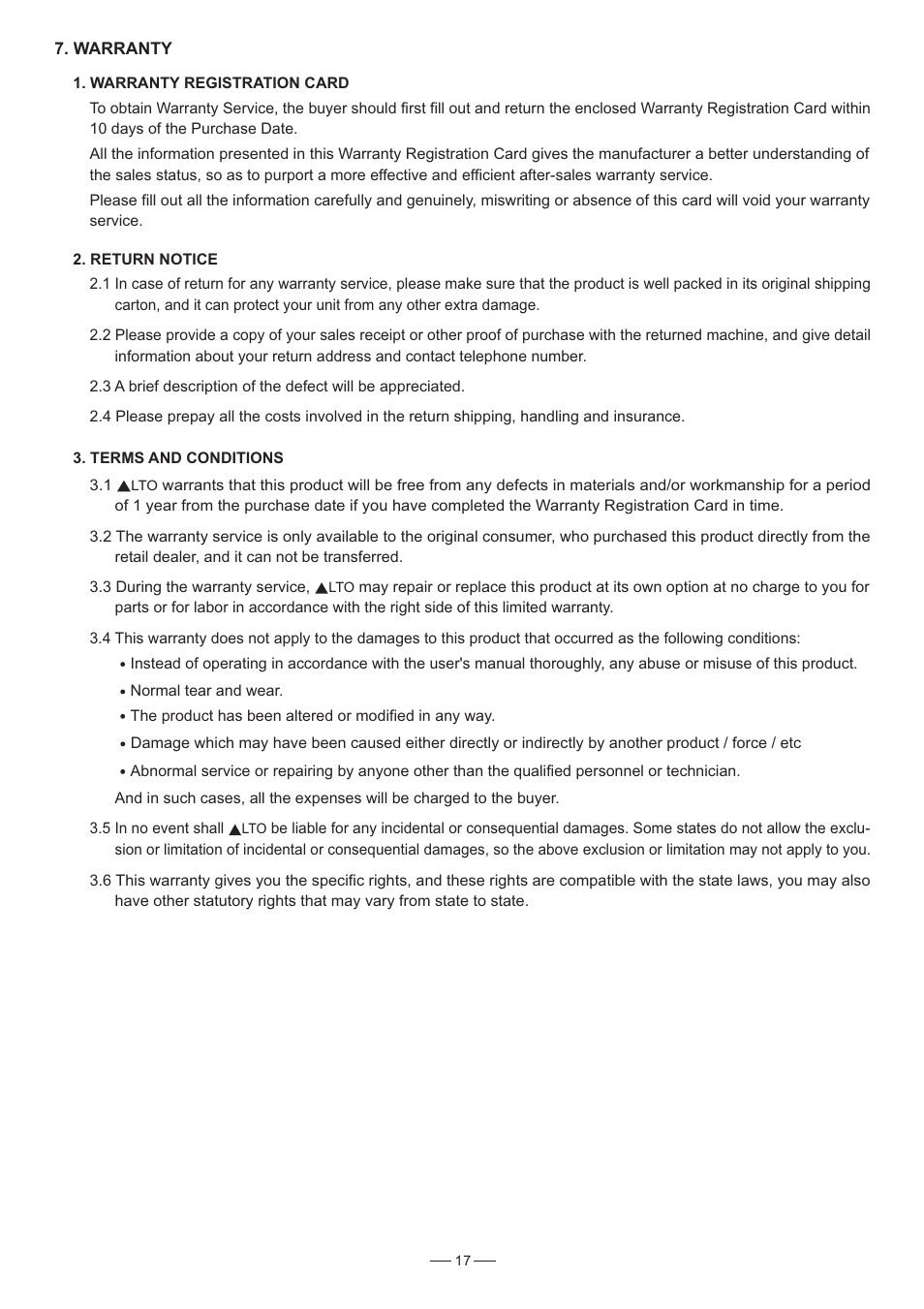 Nilfisk-ALTO CLE2.0 User Manual | Page 18 / 19
