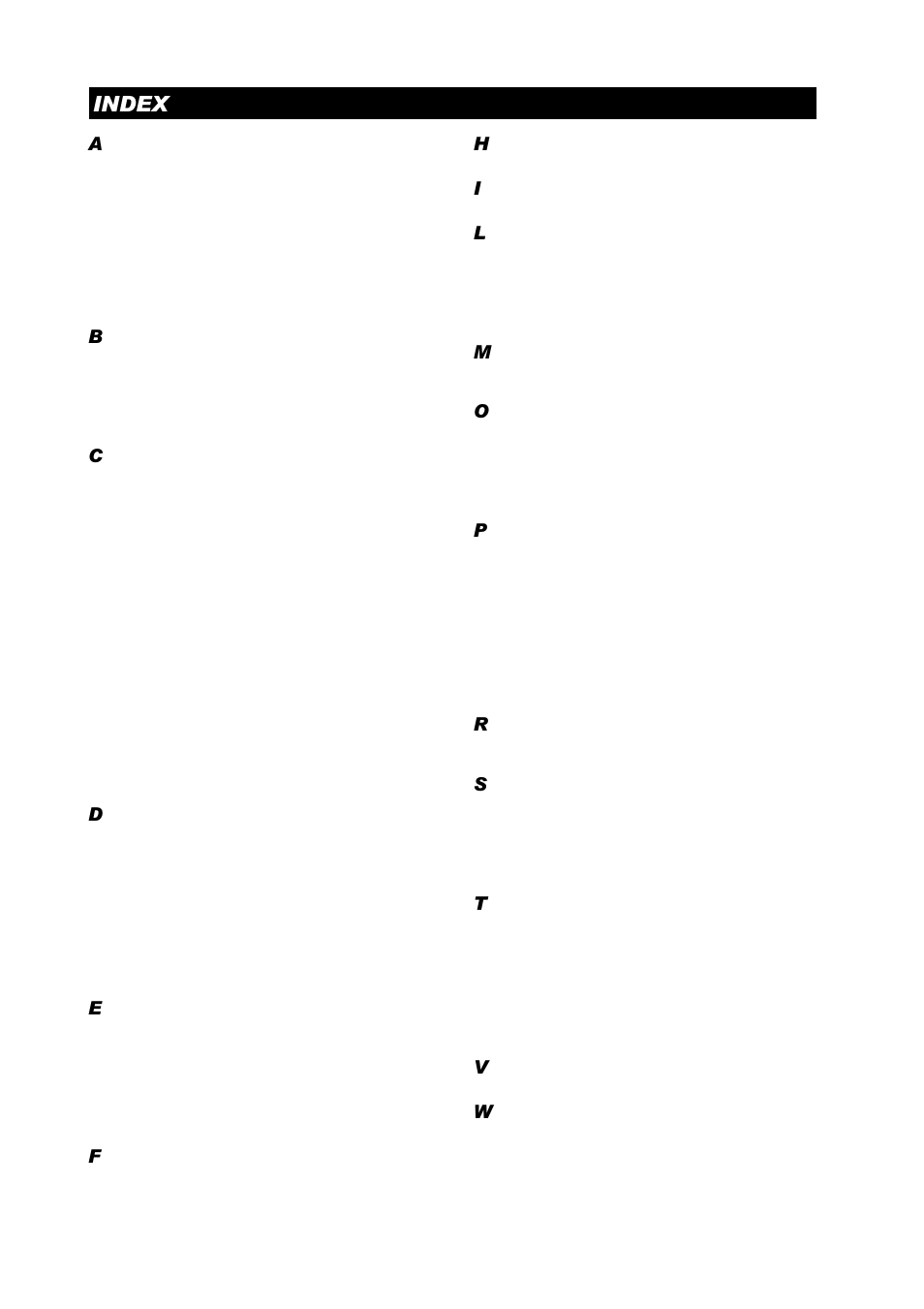 Index | ASKO T761 User Manual | Page 26 / 26