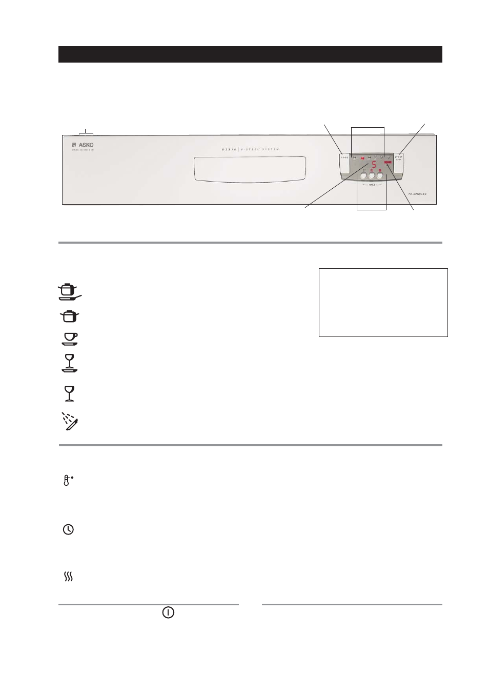 Opera | ASKO D3331 User Manual | Page 7 / 16