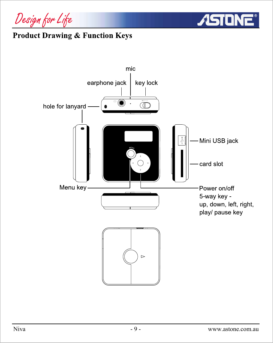 Astone Holdings Pty NIVA User Manual | Page 10 / 29
