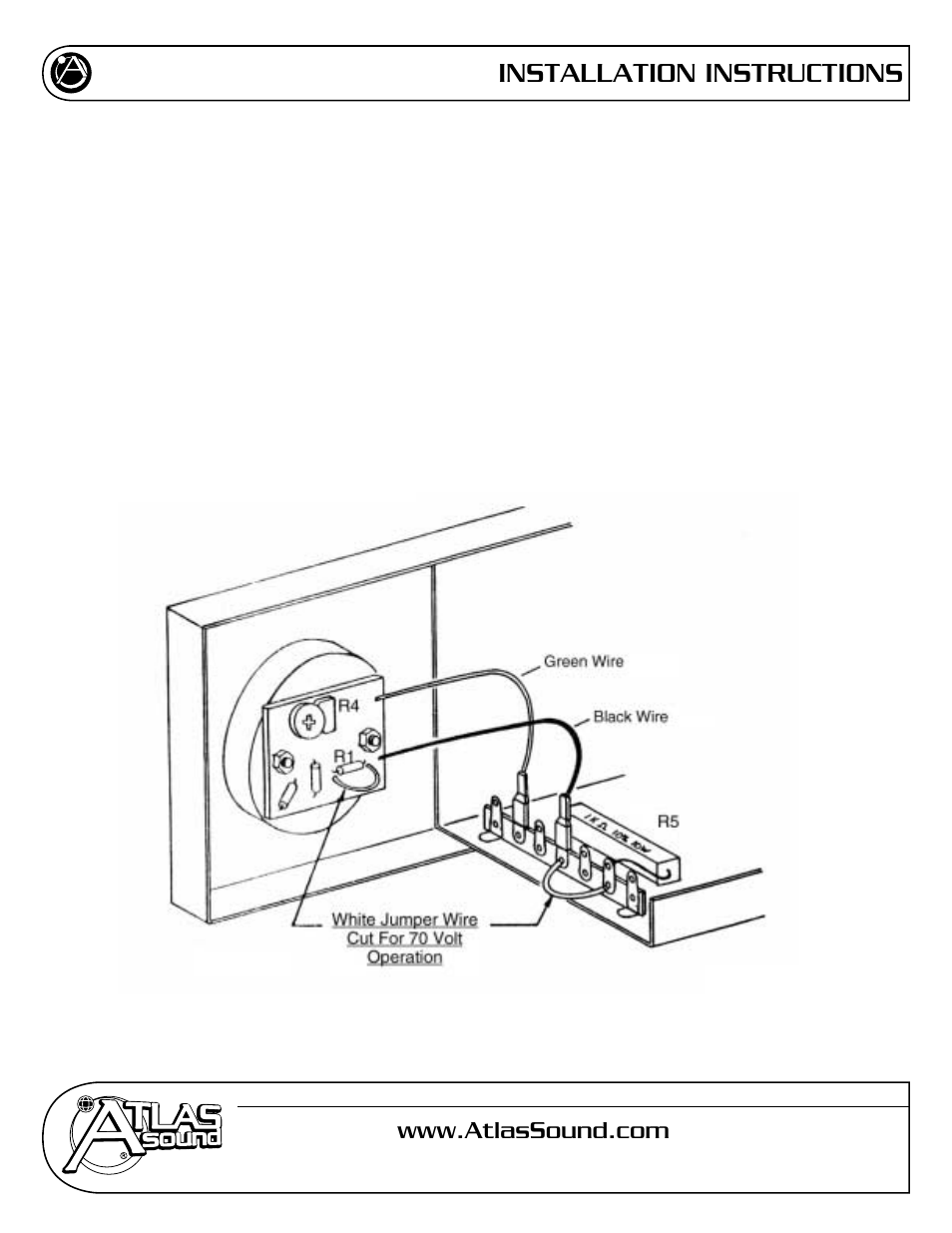 Atlas Sound MVX-193 User Manual | 2 pages