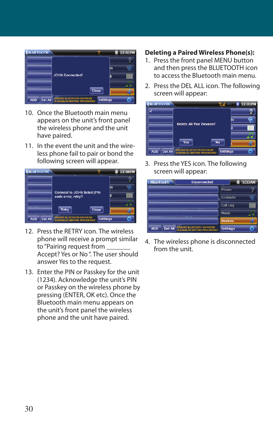 Advent TOCLJ-OE100 User Manual | Page 30 / 64