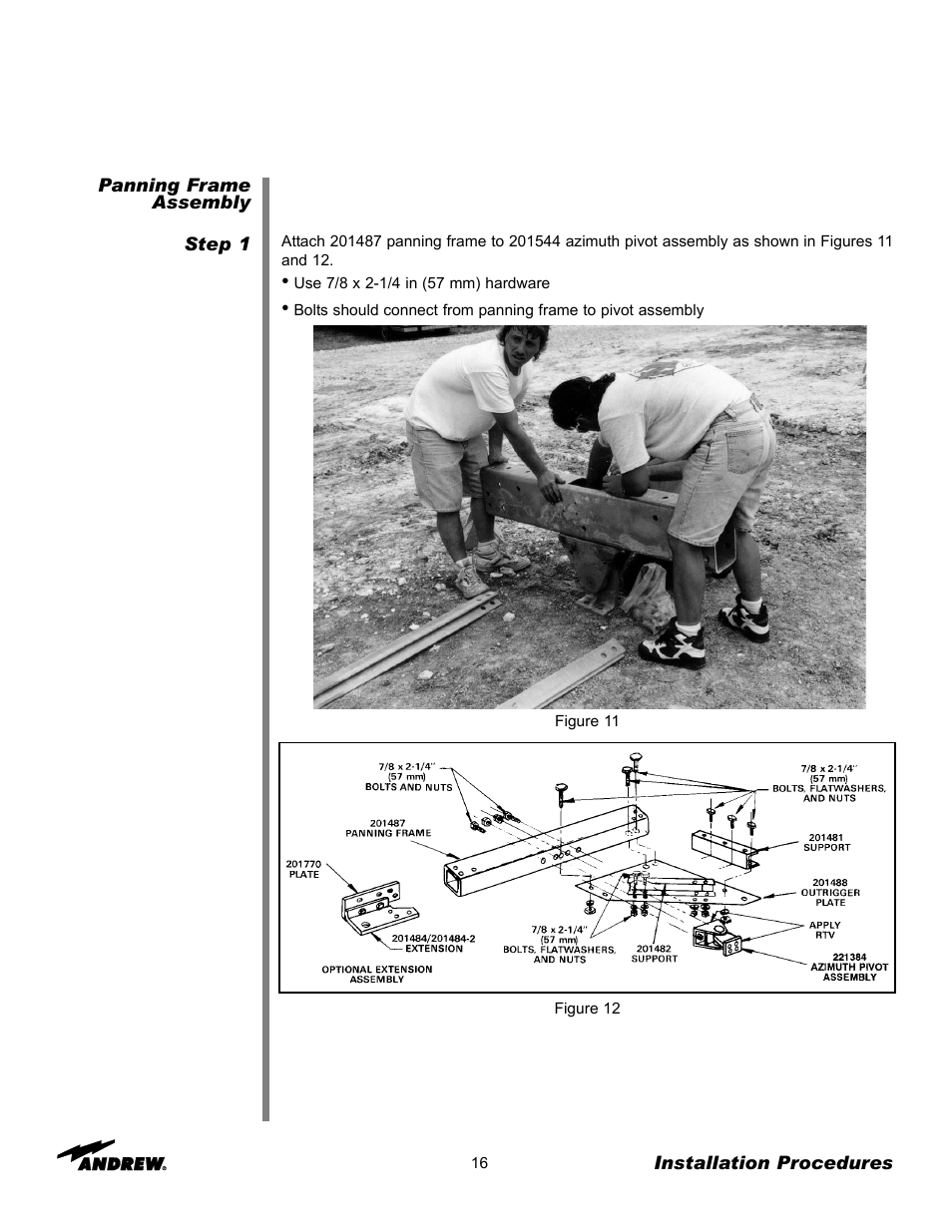 Andrew 5.6-Meter ESA User Manual | Page 16 / 54